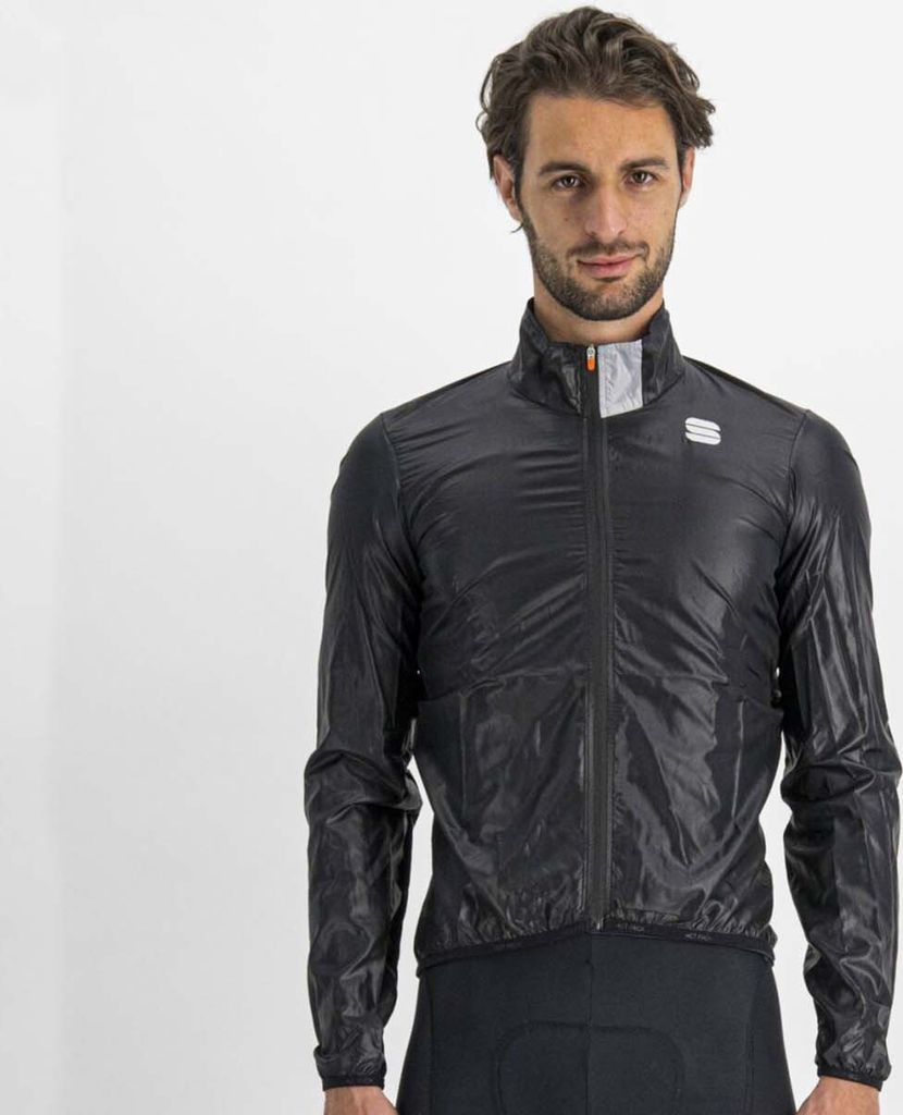 SPORTFUL Winddichte Fahrradjacke - HOT PACK EASYLIGHT - Schwarz 2XL