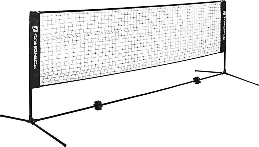 Höhenverstellbares Badmintonnetz mit Ständer