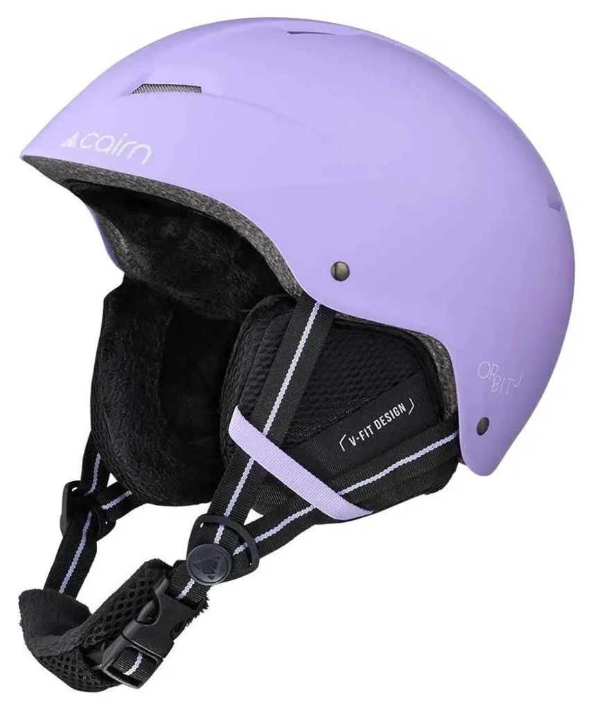 Casque Cairn Orbit Junior Violet 48-50 cm pour le ski et snowboard