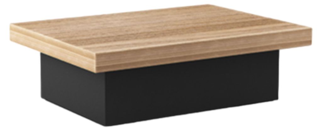 Couchtisch Arbeitszimmer Luxus Modern Chef Exclusive Büro CEO Helles Holz