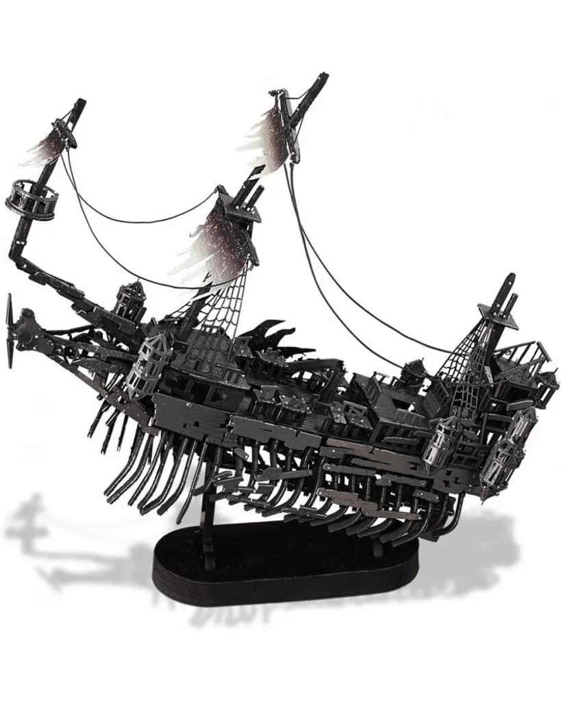 Maquette Bateau Métal 3D Vaisseau Fantôme Abyssal Kit de Montage
