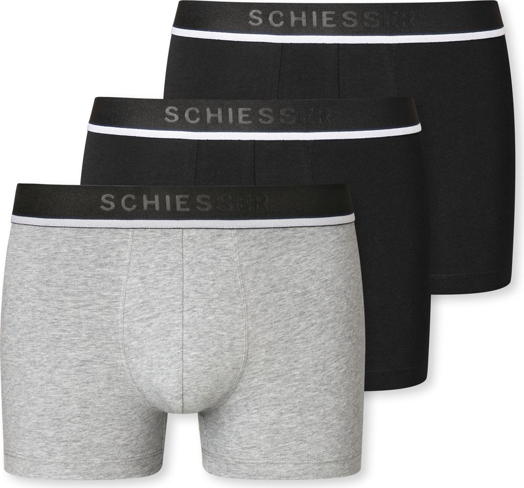 Schiesser Herren 3 er Pack Shorts Gr. 5  sortiert 2 Produktbild 