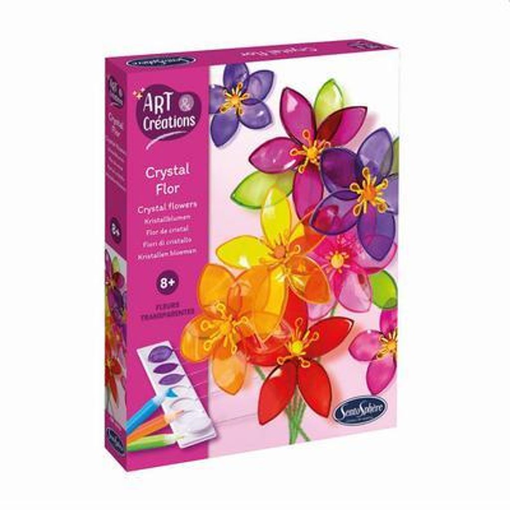 SENTOSFÉRA - Remeselná súprava krištáľové kvety Obrázok produktu 