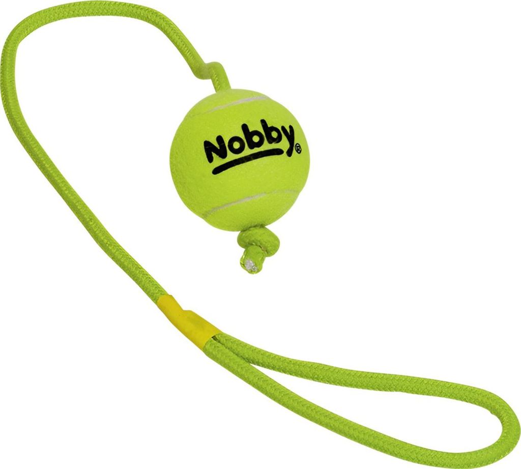 Nobby Tennisball mit Wurfschlaufe Produktbild 