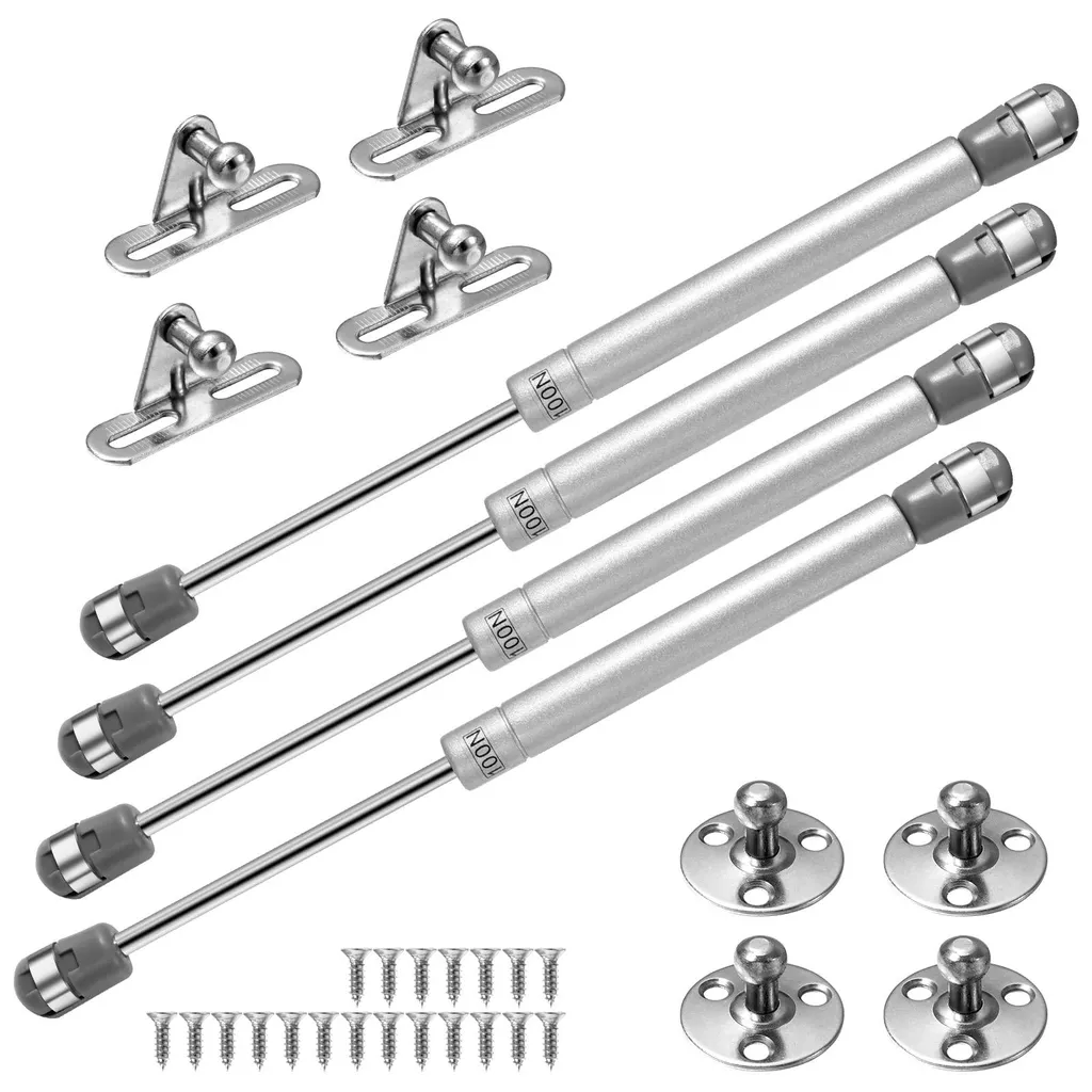Vérin Pneumatique 100N Anti-Claquement pour Porte de Cuisine et Meuble