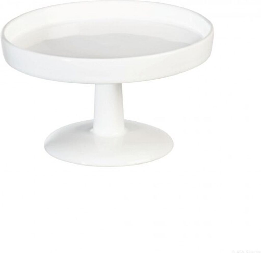 ASA Selection Grande Tortenplatte, Teller, Servier Platte, Keramik, Weiß, Ø 12.5 cm, 5241147
