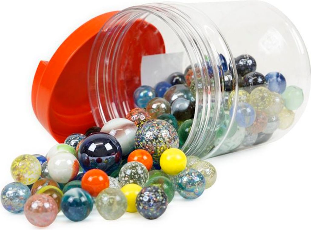 TimeTEX Glas-Murmeln "Faszination" in Dose, ca. 1 kg, ca. Produktbild 