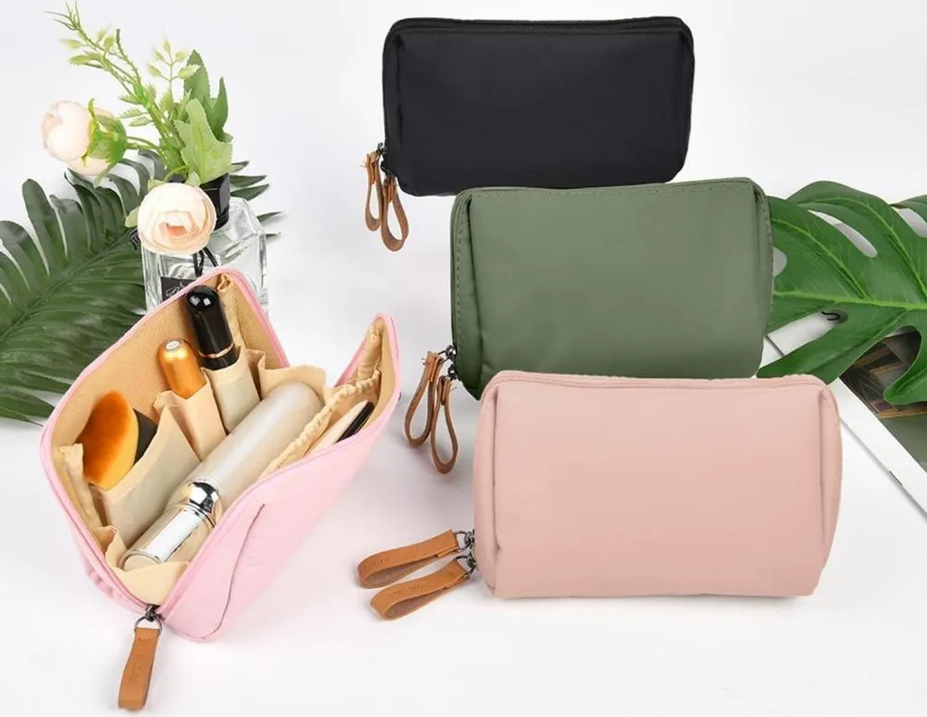 Grand vanity de voyage imperméable Aucuu avec compartiment modulable - 5