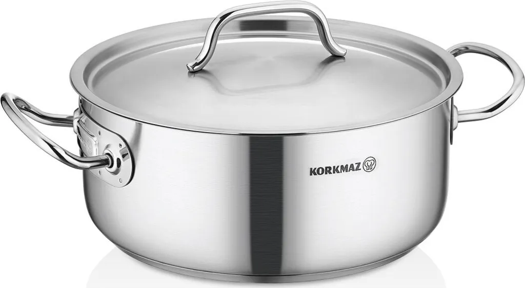 Korkmaz Proline Gastro casseruola in acciaio inox 10 l