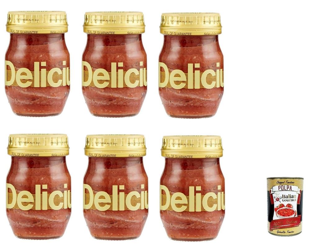 6x Delicius Filetti di Alici in olio di oliva Produktbild 