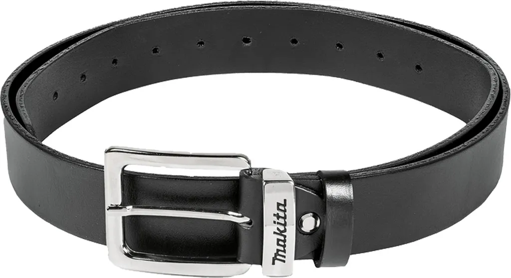 Ceinture de travail Makita en cuir véritable noir taille L 133cm x 38mm