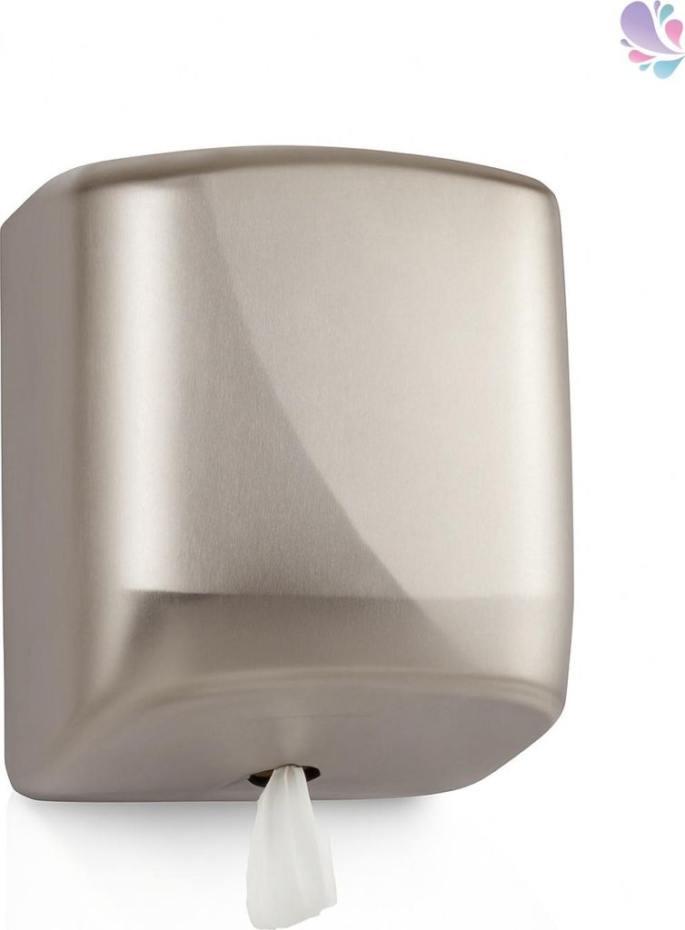 Handtuch- & Papierspender Innenauszug Edelstahl, Futura Midi Box, für Innenabrollung, Kapazität: Ø max. 205 mm je Rolle