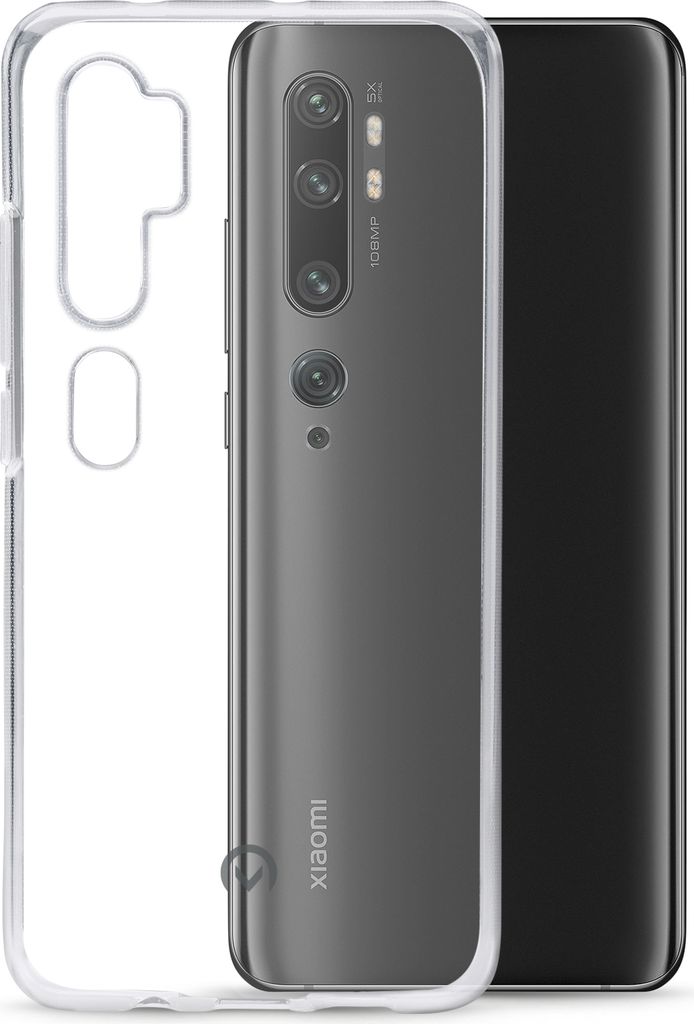 Mobilize Gelly Durchsichtig Xiaomi Mi Note 10 Hülle Flexibles TPU Backcover - Transparent