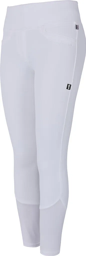 Pantalon d'équitation Pull-On Kingsland Katja E-Tec Full Grip Gris 40