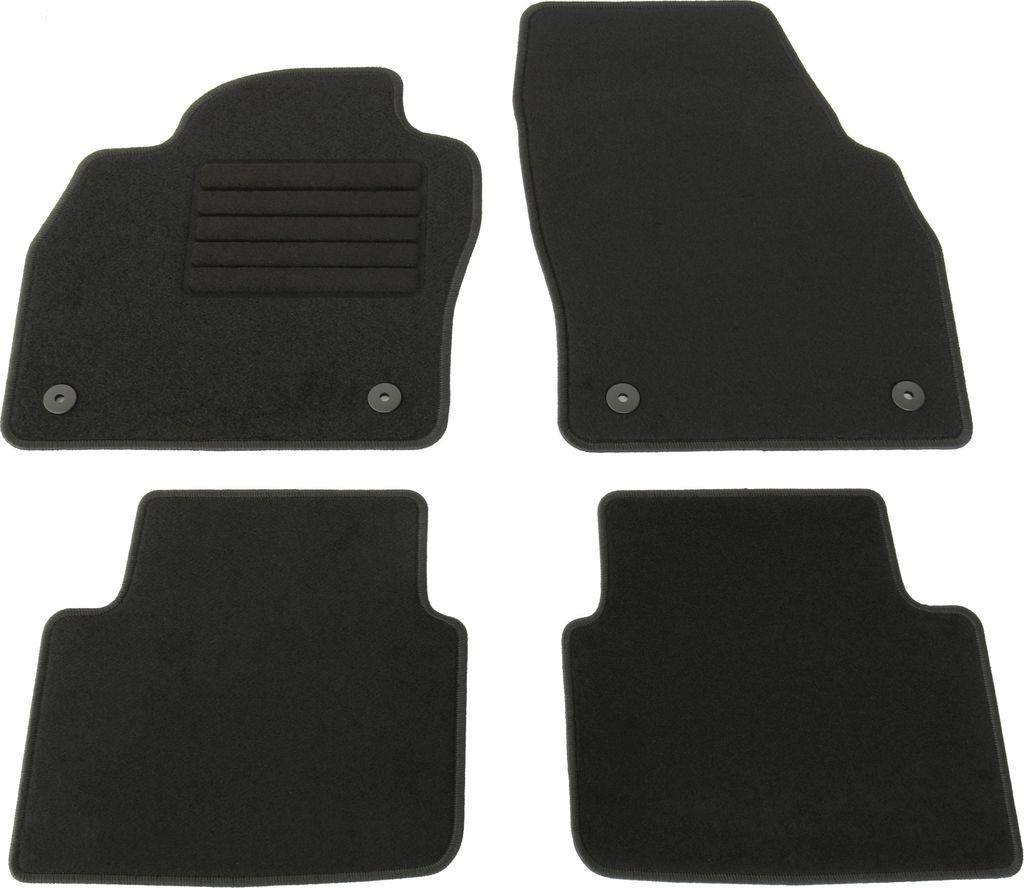 Fußmatten-Set für Skoda Scala, 05/2019-, 4-teilig, Schwarz Produktbild 