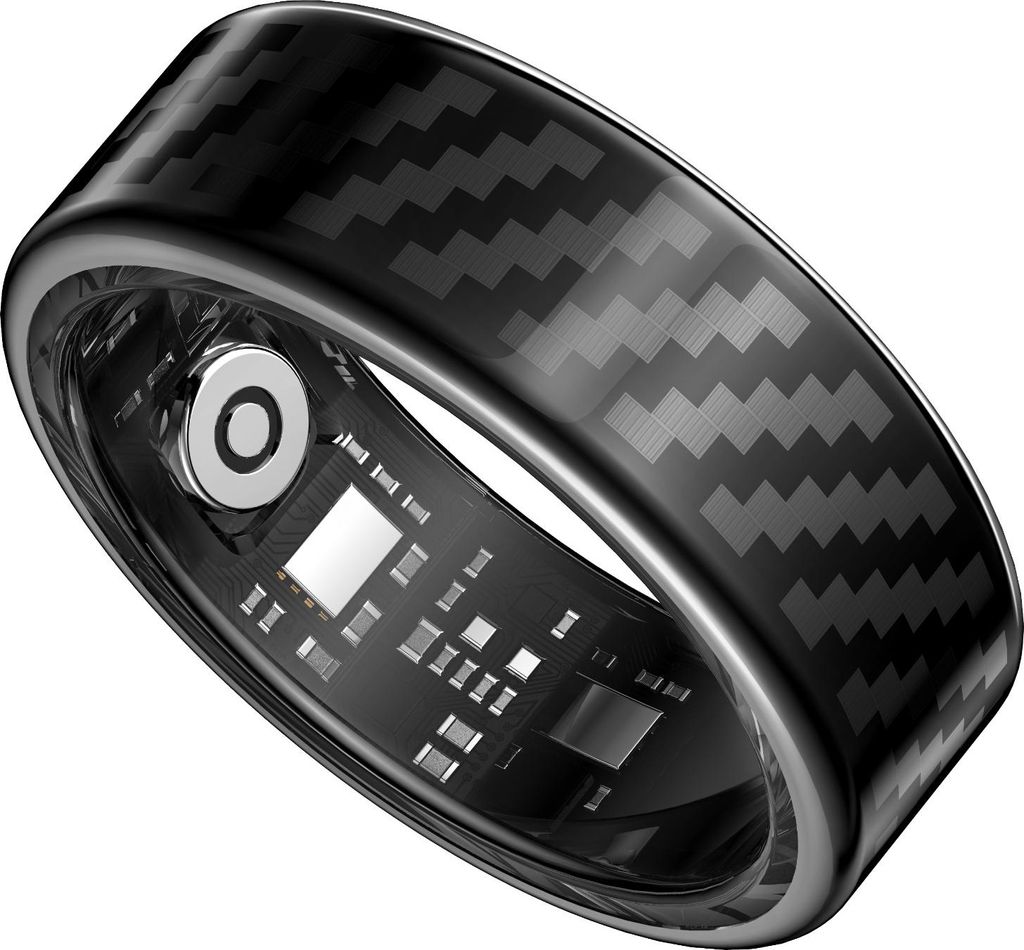 INF RWFIT Smart Ring: Wasserdicht, Herzfrequenz, Schlaf, Fitness Tracker Schwarz 9