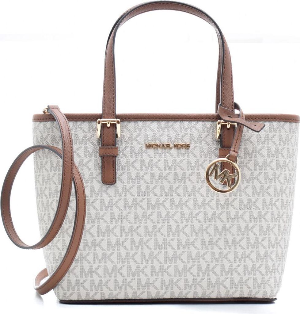 Bolso Michael Kors 35T9GTVT0B-VANILLA Beige 25 x 18 x 10 cm Produktbild 