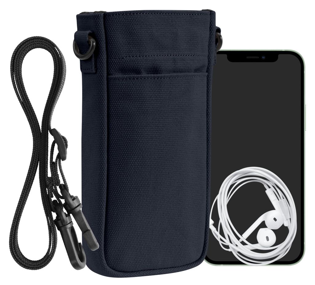 kwmobile Handytasche für Smartphones XXL - 7" - Canvas Produktbild 