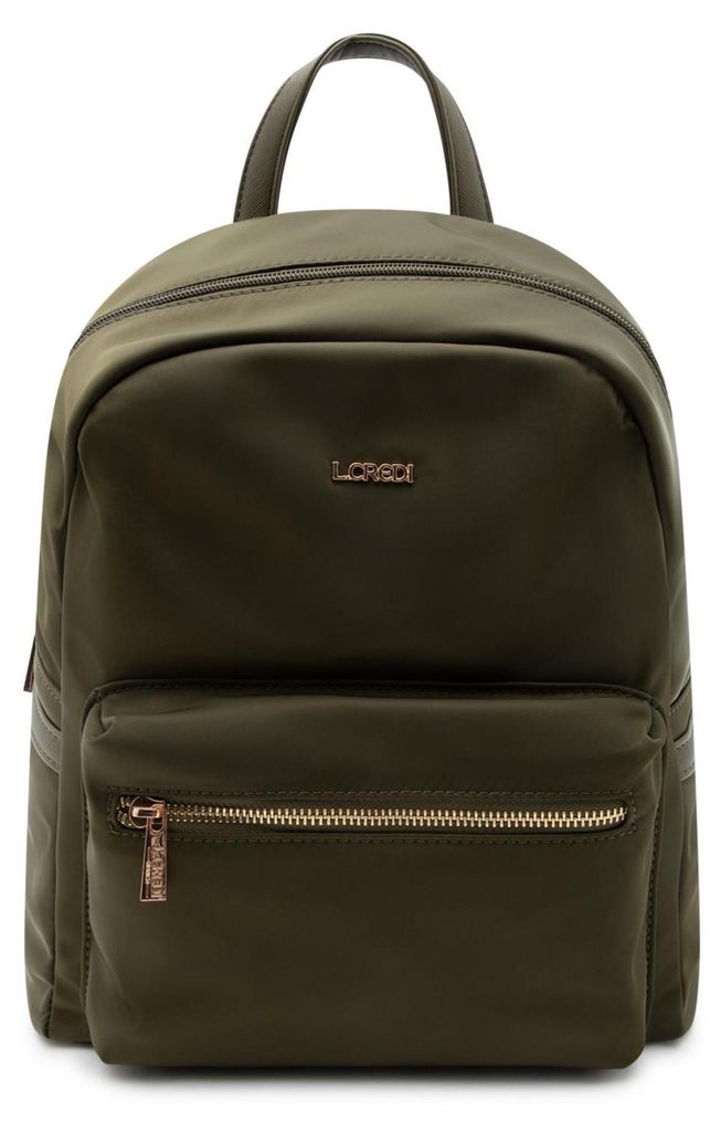 L.CREDI Freizeitrucksack Rucksack Alena Backpack Olive olivgrün
