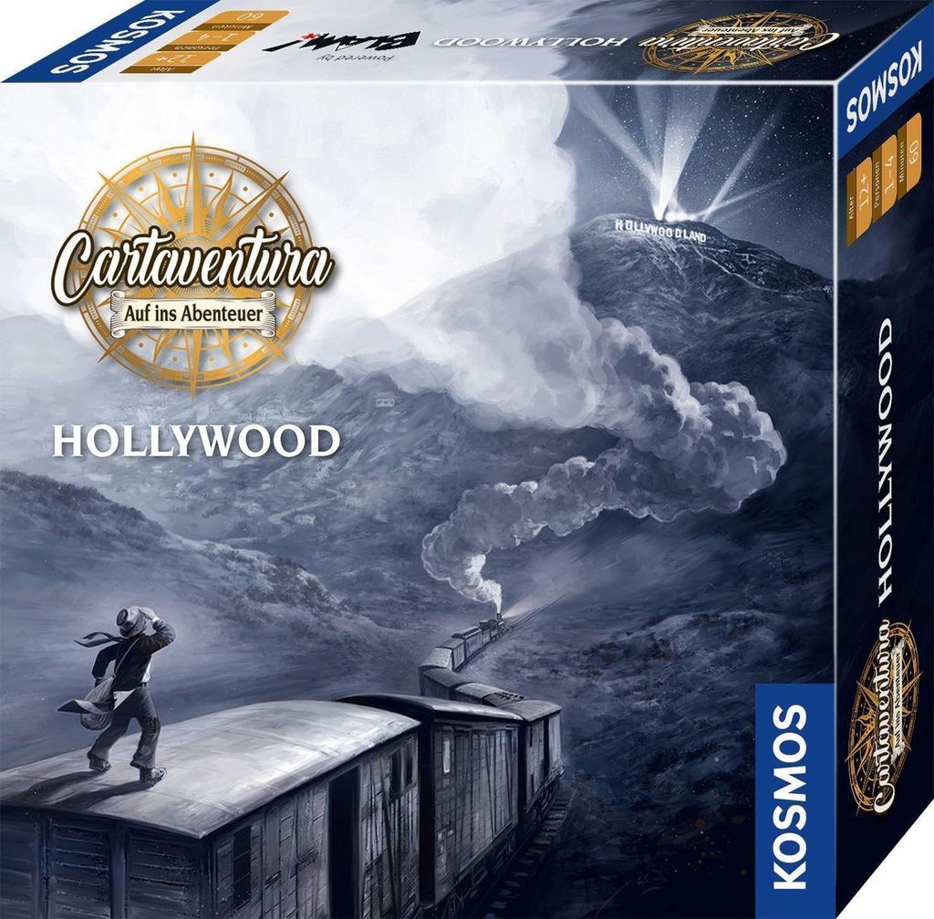 Kosmos Cartaventura - Hollywood, Kartenspiel, Bildend, 12 Jahr(e), 60 min