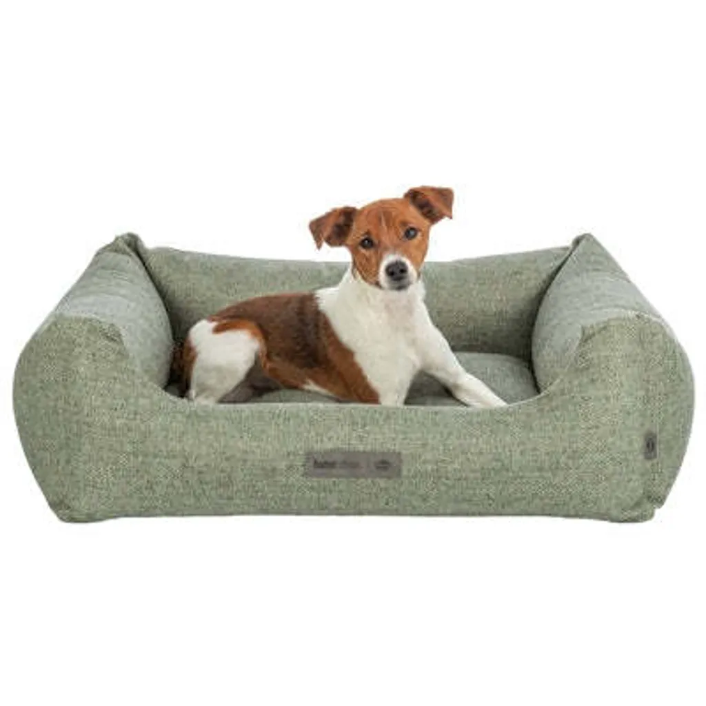 Cestino per Cani Trixie Matteo Angular Verde Oliva - Cuccia Soft - 2