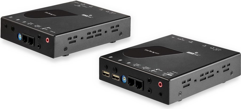 StarTech.com 4K HDMI Extender - KVM - 4K 30Hz - Video über CAT6 IP Ethernet mit USB (SV565HDIP)