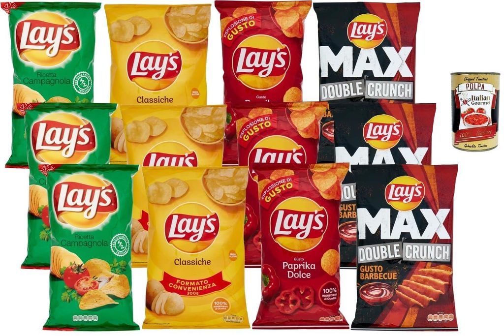 Italian Gourmet Kartoffelchips Mix Bundle 12er Pack | Produktbild 