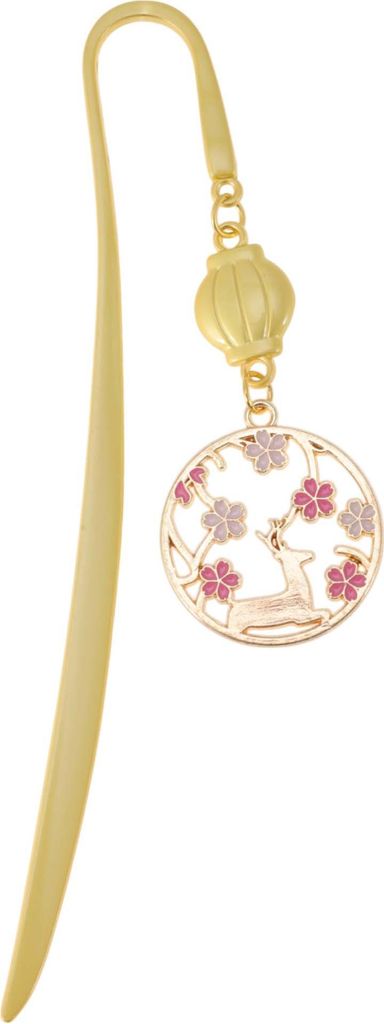 Lesezeichen, Kirschblüte Metall Lesezeichen, Vintage-Stil Seitenhalter, Leseaccessoire für Frauen, Teenager, Bücherliebhaber, Lehrer