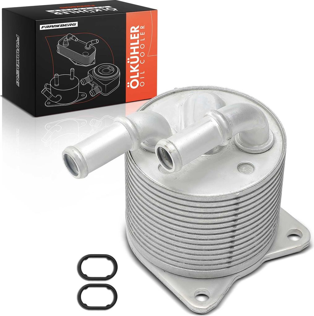 Frankberg 1x Ölkühler Motoröl für Peugeot 508 II Citroën C4 Peugeot 5008 II Opel Vivaro C