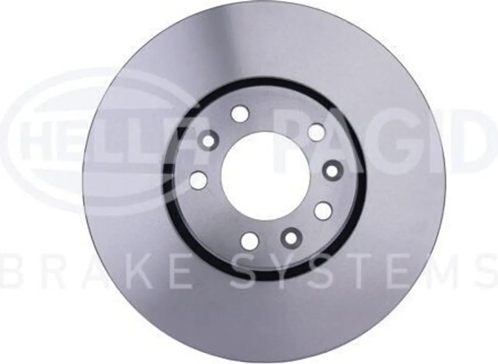 Disque de frein anti-vibration HELLA pour corriger le voilage sur 407 et C5