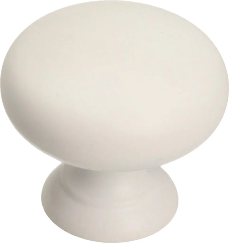 GN13 Manopola, Soft Touch - bianco