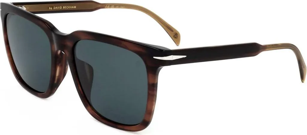 Lunettes David Beckham DB 1120/F/S Brown Horn : Style Rétro et Verres 56