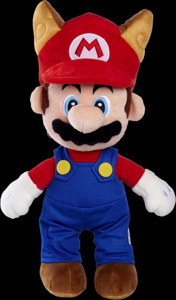 Super Mario - Waschbär Mario Plüsch (30 cm) Produktbild 