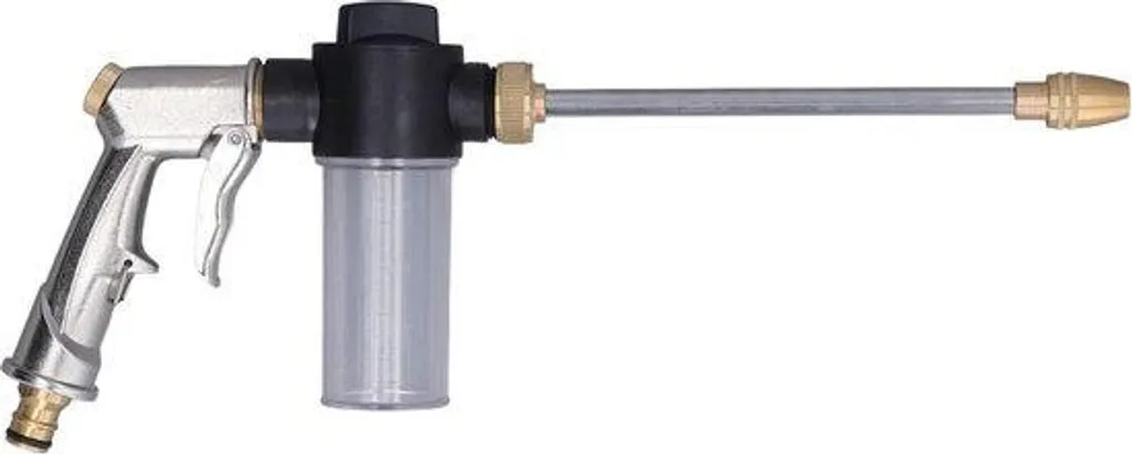 Pistolet d'arrosage haute pression en métal - embout de tuyau réglable