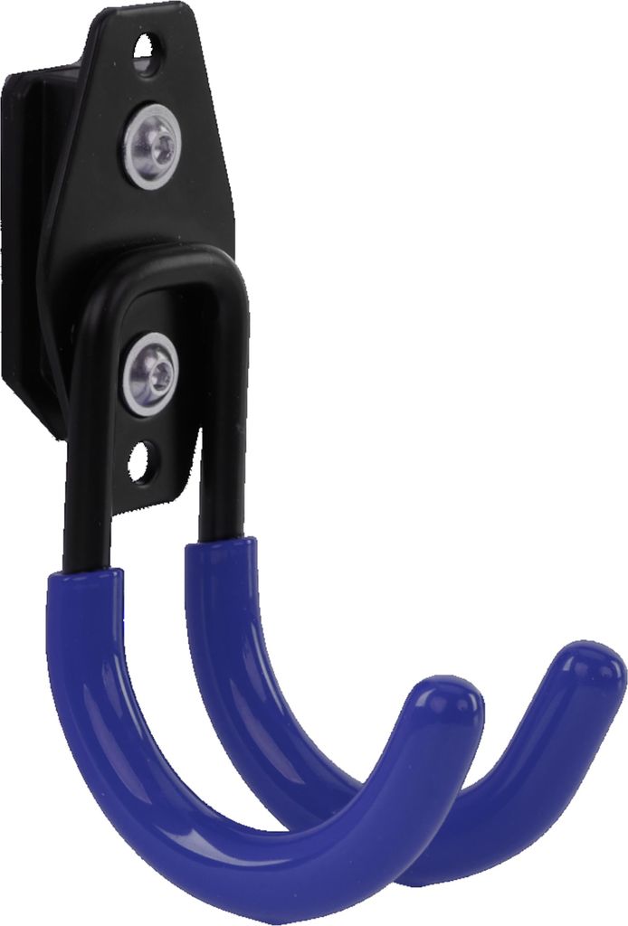 Werkzeughaken von BOTLE für Qbrick Koffer-System für Elektrowerkzeuge, U-förmig 7cm, stabil mit PVC-Ummantelung, für Garage, Schuppen, Haken f...