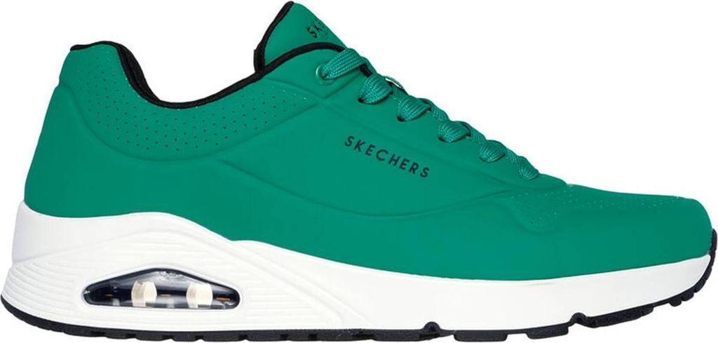 Skechers Sneaker Low Uno - Stand On Air Herren 736B6563686572735F3532343538 Grün 48 EU