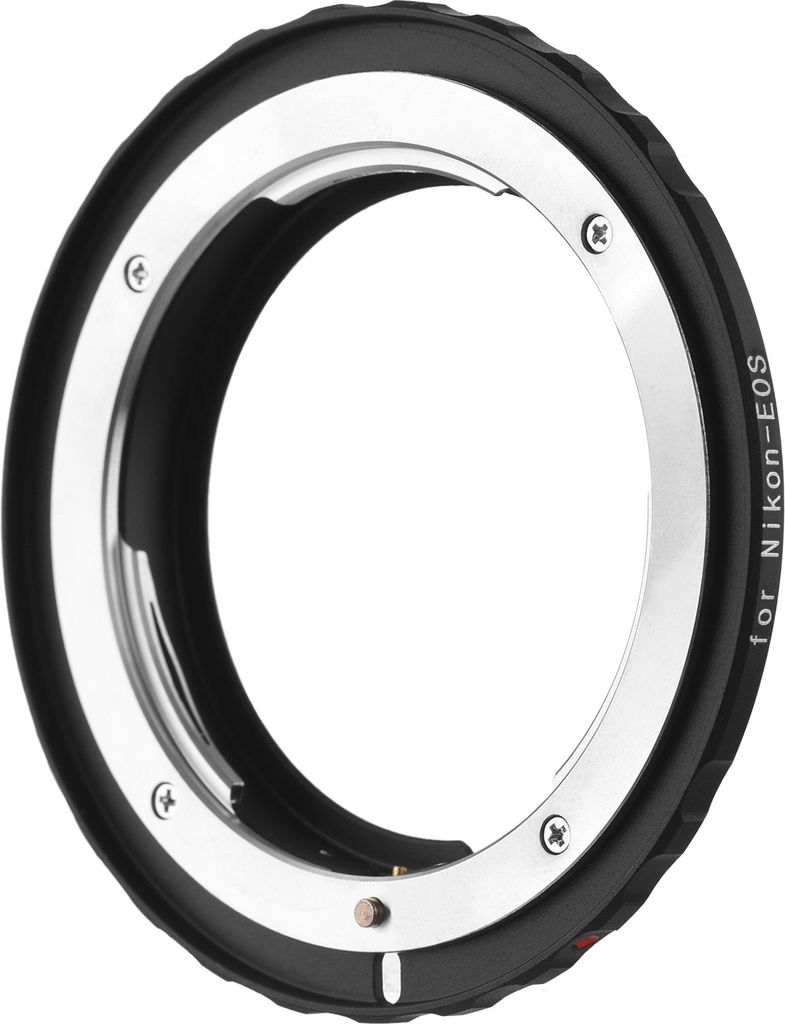 Andoer Nikon-EOS-Kameraobjektiv-Adapterring mit Infinity-Fokus Ersatz fuer Nikon F/AF AI AI-S-Kameraobjektiv auf Canon EOS EF/EF-S-Mount-Kameras EO...