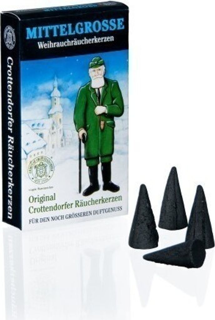 Crottendorfer Räucherkerzen - Weihnachtlicher Weihrauch - Produktbild 