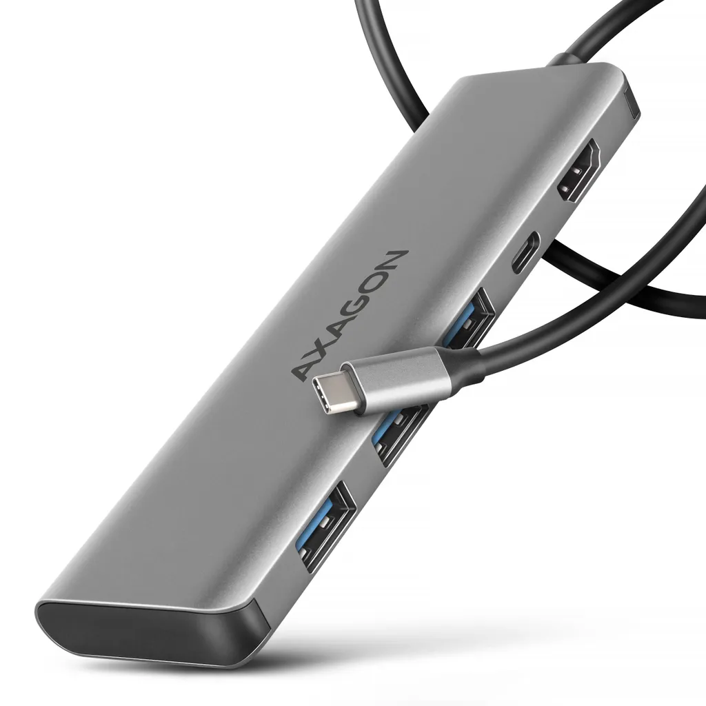 Hub USB-C 5-in-1 AXAGON HMC-5H: Qualità Premium al Giusto Prezzo