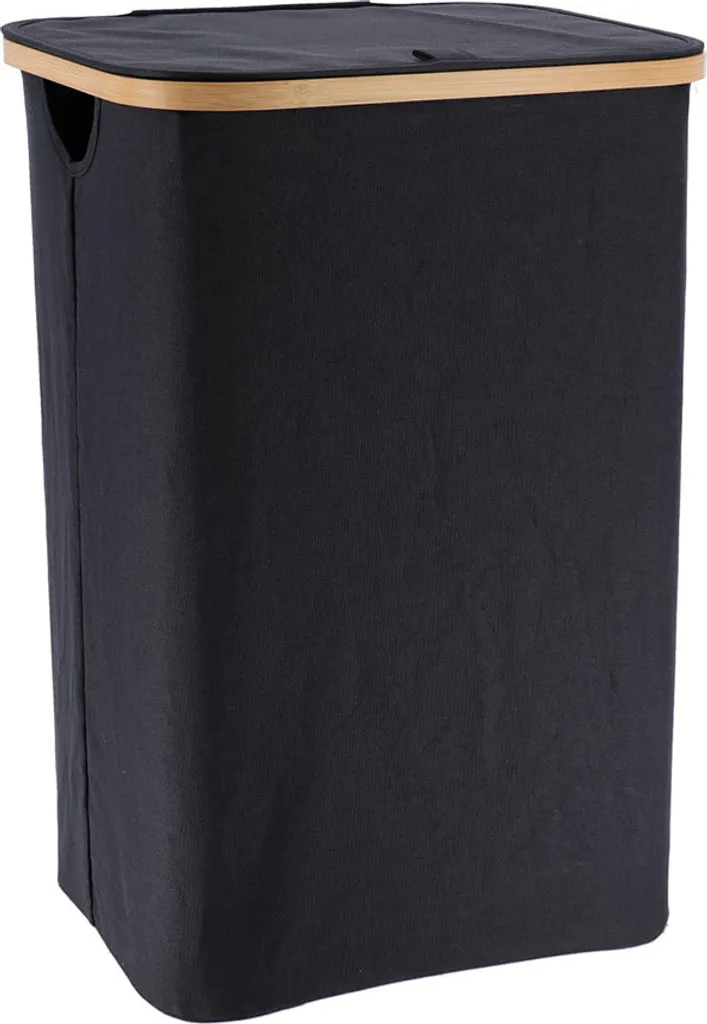 Optimiser le Rangement avec le Panier à linge Ella Noir de Lamento