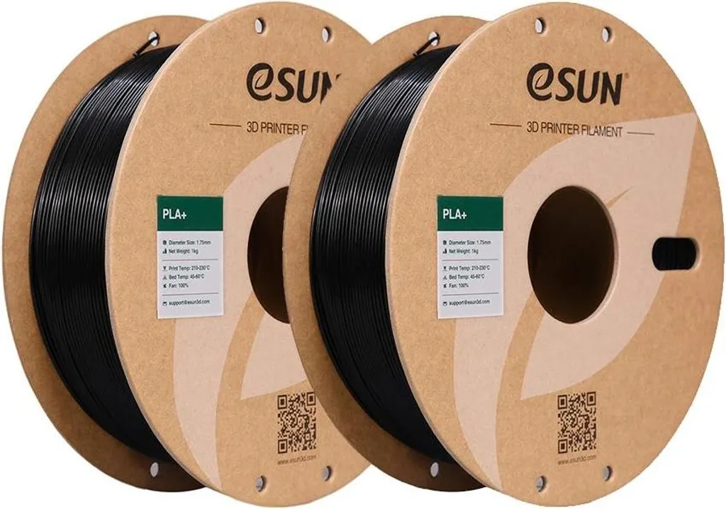 Consommable Impression 3D en PLA Noir 1,75mm - Matériau Fiable et Sûr