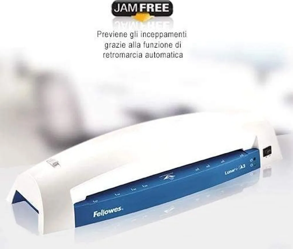 Machine à plastifier format A3 Fellowes Lunar+ blanc et bleu ciel - 7