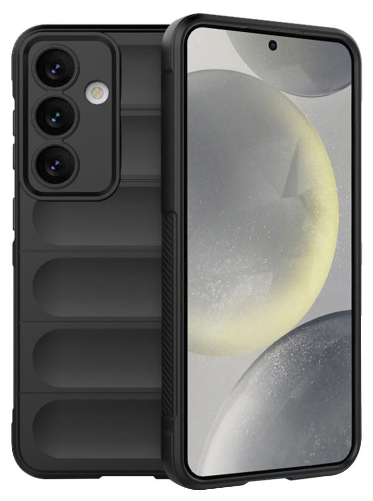 Techsuit Magic Shield Back Cover Hülle für Samsung Galaxy S24 - Schwarz