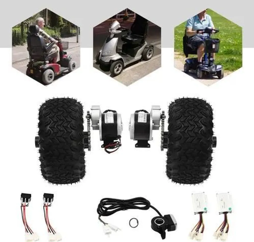 Réparer trottinette mobilité moteur 24V 250W roue 10 pouces kit