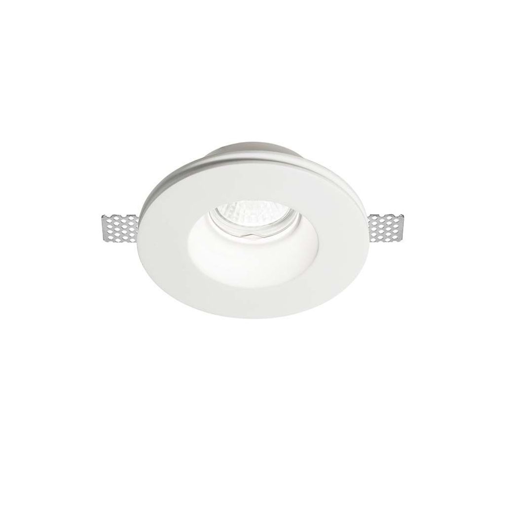 Ideal Lux Einbauleuchte Samba FI1 rund mittel D74 150130 weiß 13 cm
