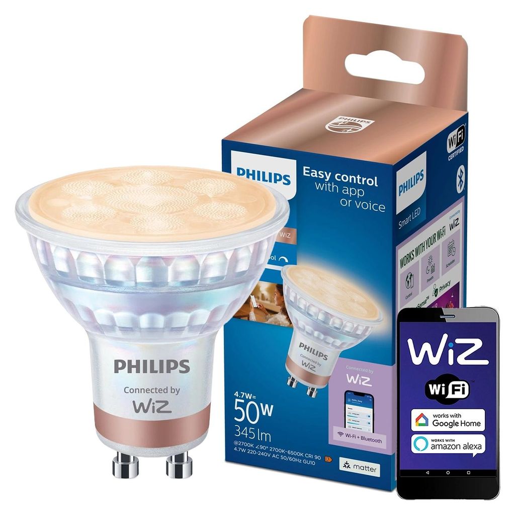 Philips Reflektor punktowy 50 W PAR16 GU10, Zdjęcie produktu 