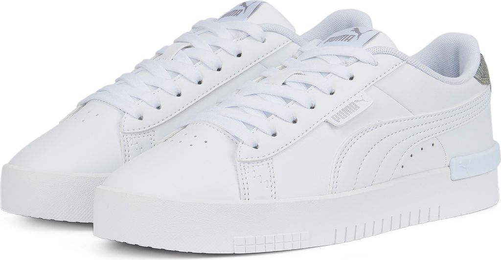 Puma Jada Distressed Sneakers Damen weiß silber Gr 39
