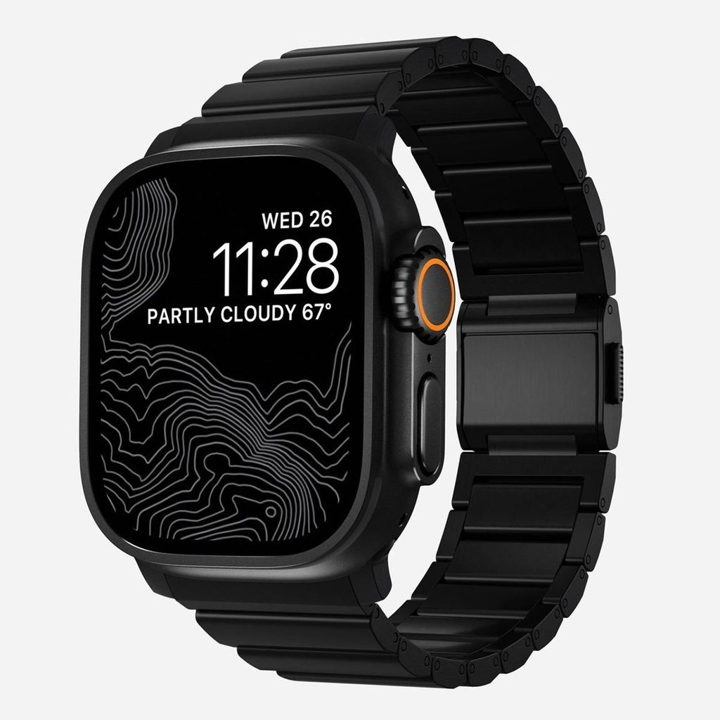 Bracelet pour Apple Watch 49/46/45/44 mm, Nomad Titanium Image du produit 