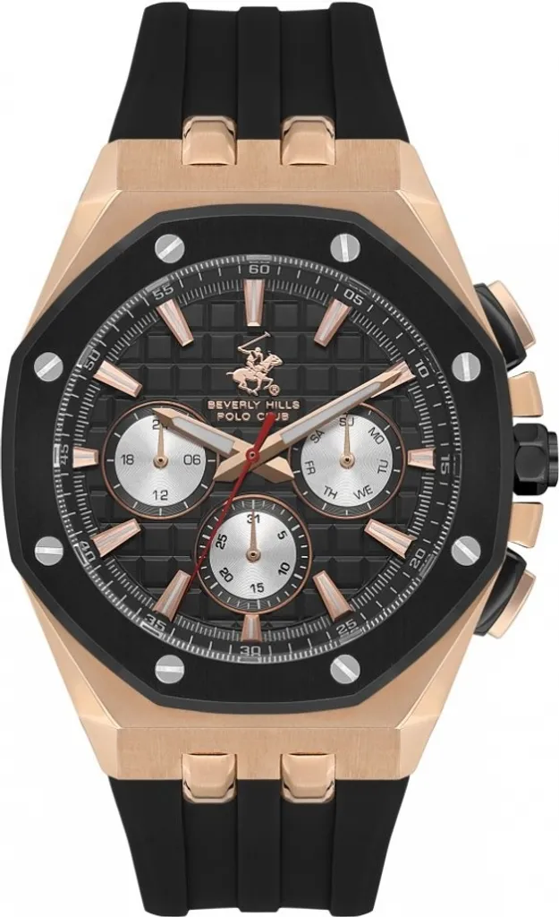 Montre homme noire Beverly Hills : l'accessoire idéal pour le bureau