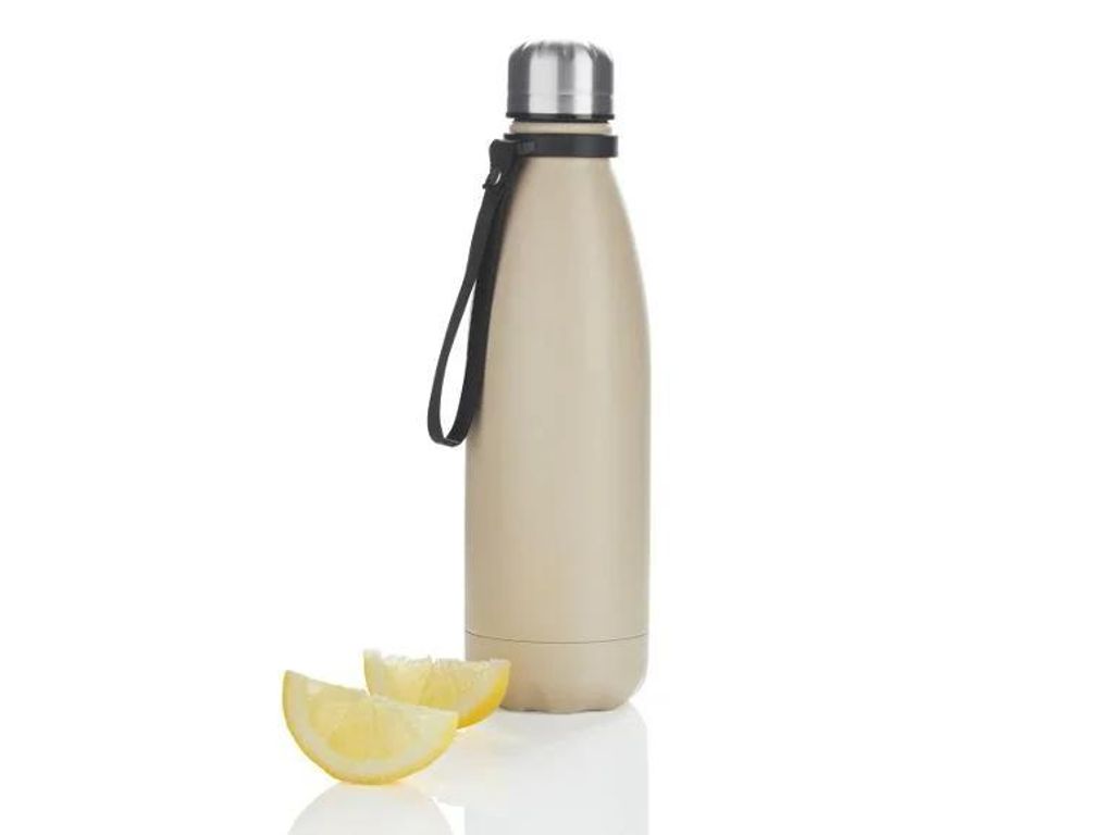 Isolierflasche aus Edelstahl, mit Schlaufe, 500 ml Produktbild 